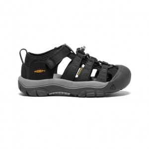 Black Kids' Keen Newport H2 Sandals | 25481-ZCIL