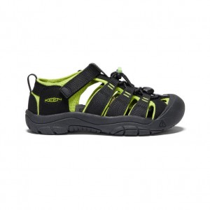 Black Kids' Keen Newport H2 Sandals | 36508-RXHS