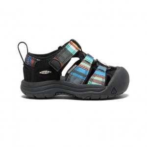 Black Kids' Keen Newport H2 Sandals | 83124-BPFN