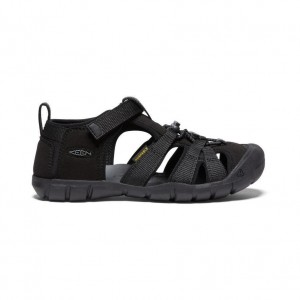 Black Kids' Keen Seacamp II CNX Sandals | 45092-SBPD