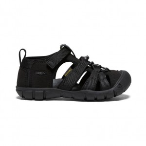 Black Kids' Keen Seacamp II CNX Sandals | 29601-ICQK