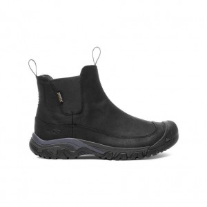 Black Men Keen Anchorage III Waterproof Boots | 32905-AVSF