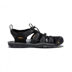 Black Men Keen Clearwater CNX Hiking Sandals | 02693-KVLC