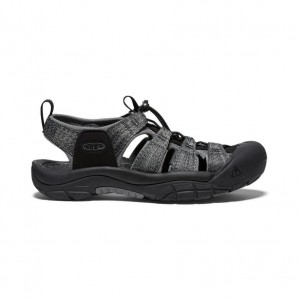 Black Men Keen Newport H2 Hiking Sandals | 15089-CWDQ