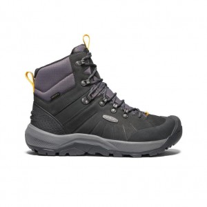 Black Men Keen Revel IV Polar Waterproof Hiking Boots | 80621-KBGN