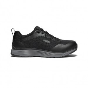 Black Men Keen Sparta 2 ESD (Aluminum Toe) Work Shoes | 65243-OGCT