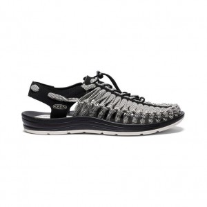 Black Men Keen UNEEK Flat Cord Sneaker x RFW Sandals | 94208-ZPVI