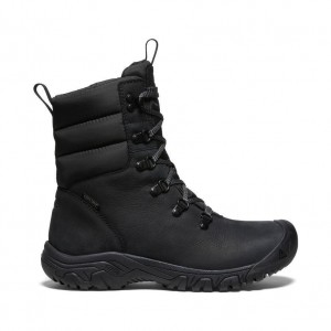 Black Women Keen Greta Waterproof Boots | 43162-OKYH