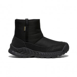 Black Women Keen Hood NXIS Waterproof Pull-On Boots | 16475-KIYM