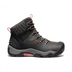 Black Women Keen Revel III Waterproof Winter Hiking Boots | 15762-BQCJ