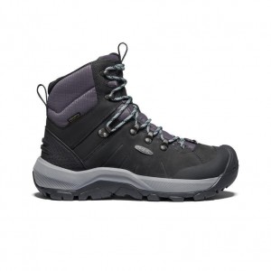 Black Women Keen Revel IV Polar Waterproof Hiking Boots | 17035-JEND