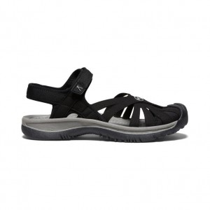 Black Women Keen Rose Hiking Sandals | 82615-FSOP