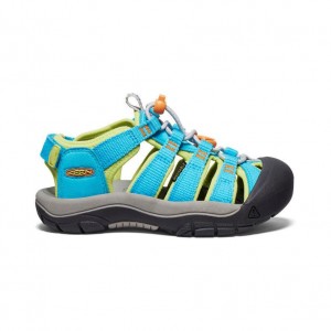 Blue Kids' Keen Newport Boundless Sandals | 30179-CGYO