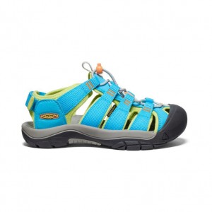 Blue Kids' Keen Newport Boundless Sandals | 43015-FJTW