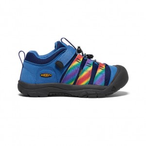 Blue Kids' Keen Newport H2SHO Shoes | 64387-JMYV