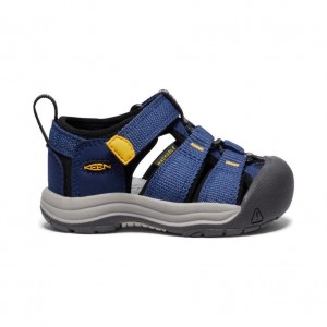 Blue Kids' Keen Newport H2 Sandals | 38975-WJTQ