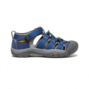 Blue Kids' Keen Newport H2 Sandals | 49382-ECXS