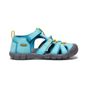 Blue Kids' Keen Seacamp II CNX Sandals | 37128-KTBR