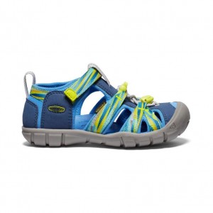 Blue Kids' Keen Seacamp II CNX Sandals | 37862-UVKT