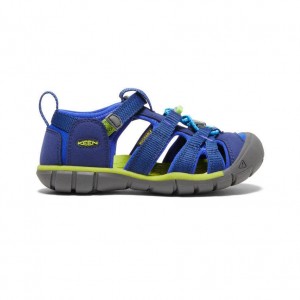 Blue Kids' Keen Seacamp II CNX Sandals | 62907-GLBO