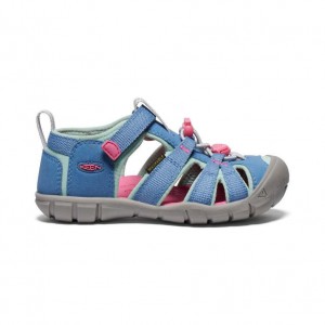 Blue Kids' Keen Seacamp II CNX Sandals | 68291-HPGT