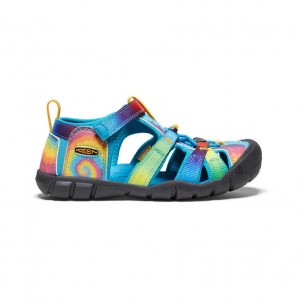 Blue Kids' Keen Seacamp II CNX Sandals | 78021-YKOZ