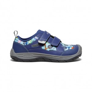 Blue Kids' Keen Speed Hound Sneaker x Strider Shoes | 75924-ARKD