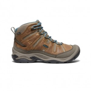 Brown Women Keen Circadia Waterproof Boots | 57381-LJDB