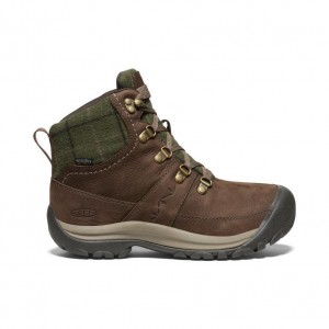 Brown Women Keen Kaci III Winter Waterproof Boots | 60735-IZON