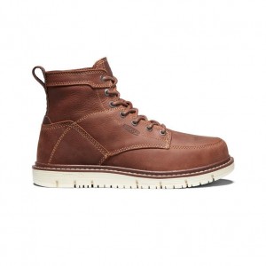 Brown Women Keen San Jose 6 (Soft Toe) Work Boots | 60912-UOFT