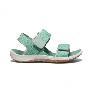 Green Kids' Keen Elle Backstrap Sandals | 39128-SKLN