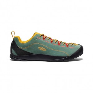 Green Men Keen Jasper Suedes Sneakers | 86712-NDYK