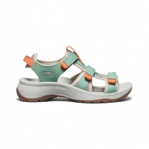 Green Women Keen Astoria West Open-Toe Sandals | 45367-QBJY