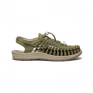 Green Women Keen UNEEK Sneaker Sandals | 84972-IPNW