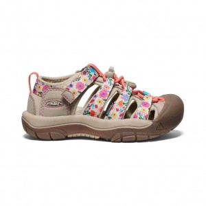 Grey Kids' Keen Newport H2 Sandals | 49762-AWUL