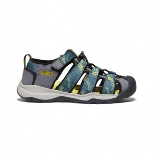 Grey Kids' Keen Newport Neo H2 Sandals | 98302-VYWG