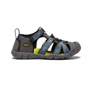 Grey Kids' Keen Seacamp II CNX Sandals | 65874-MTCN