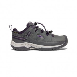 Grey Kids' Keen Targhee Waterproof Shoes | 28149-IQFB