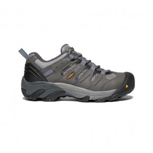 Grey Men Keen Lansing Low (Steel Toe) Sneakers | 16504-MBYC