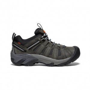 Grey Men Keen Voyageur Hiking Shoes | 51674-VFEH