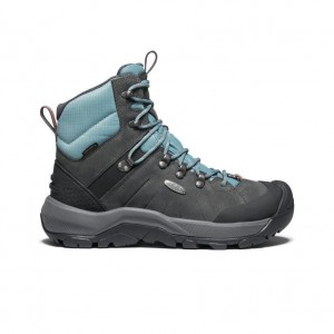 Grey Women Keen Revel IV Polar Waterproof Hiking Boots | 53187-FZHT