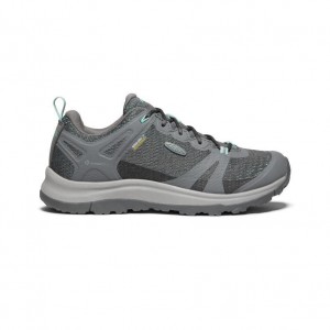 Grey Women Keen Terradora II Waterproof Hiking Shoes | 24308-TQFK