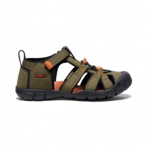 Olive Kids' Keen Seacamp II CNX Sandals | 15730-FWZS