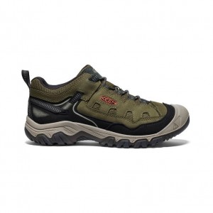 Olive Men Keen Targhee IV Vented Hiking Shoes | 56394-KYOT