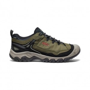 Olive Men Keen Targhee IV Waterproof Hiking Shoes | 31572-SYFC