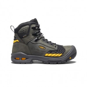 Olive Men Keen Troy 6 Waterproof (Carbon-Fiber Toe) Work Boots | 36418-VMXI