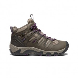 Olive Women Keen Koven Waterproof Hiking Boots | 74862-SFJK