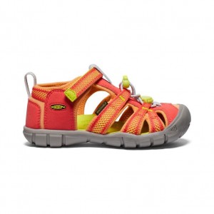 Orange Kids' Keen Seacamp II CNX Sandals | 67931-PUTO