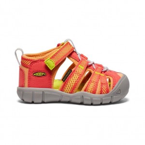 Orange Kids' Keen Seacamp II CNX Sandals | 08457-LRHN