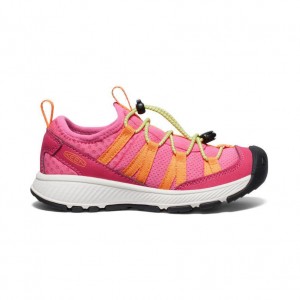 Pink Kids' Keen Motozoa Sneakers | 05174-ZXFU